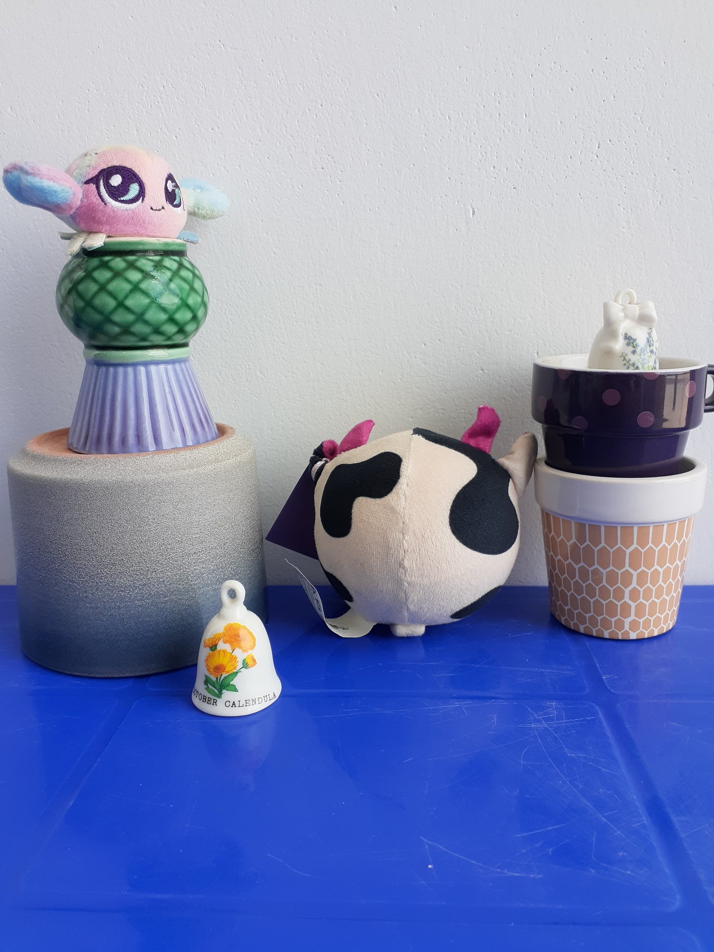 Plush Toy Named "Klara Koe" From The "Boerderij Mini's"