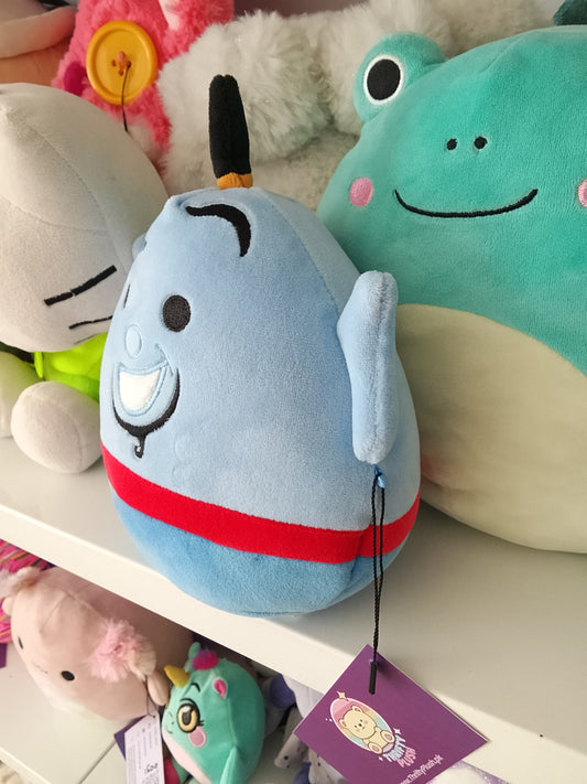Squishmallows Disney Genie plush toy.