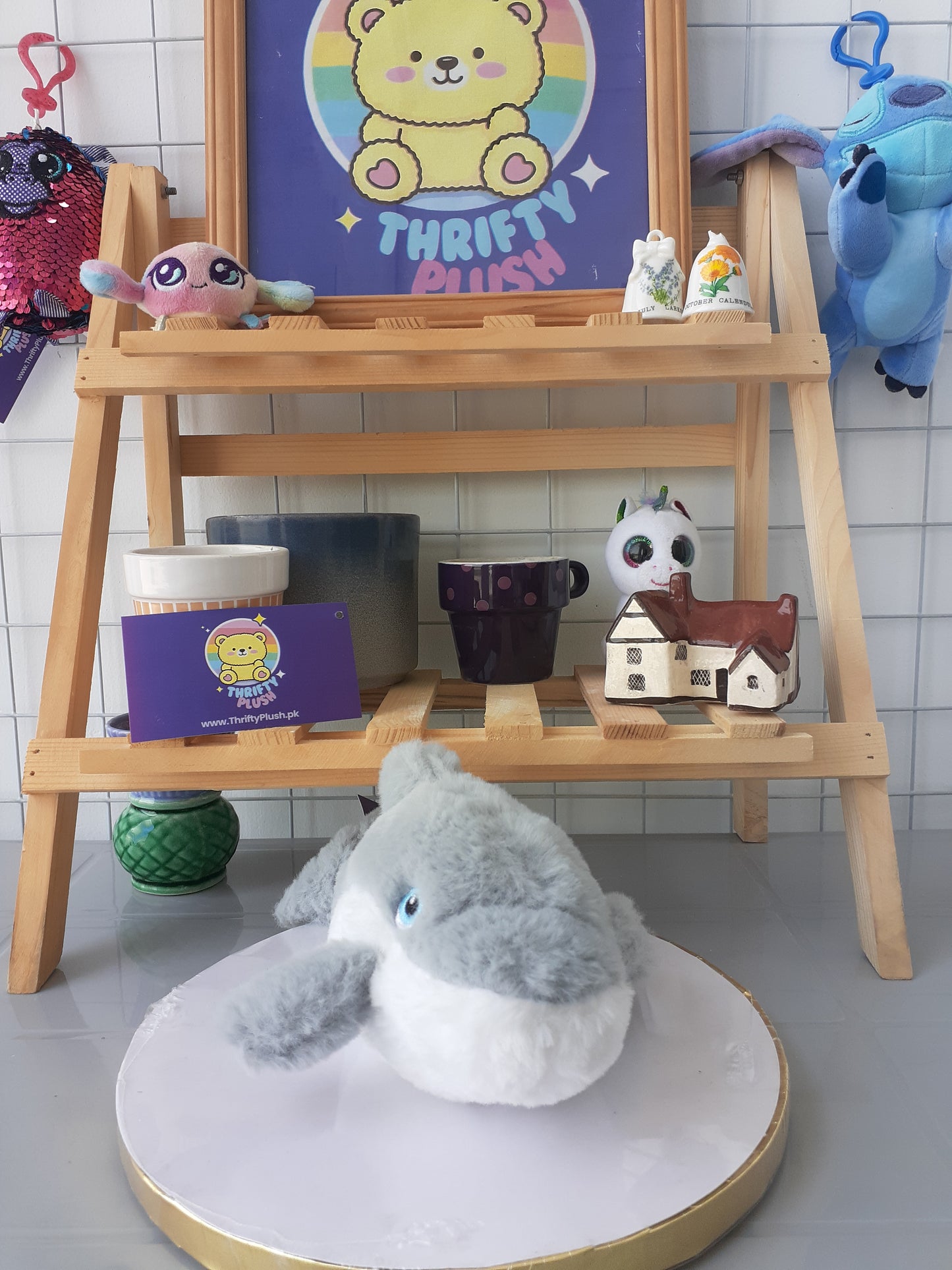 Deluxe Paws Your Planet 6'' Eco Soft Plush Dolphin,