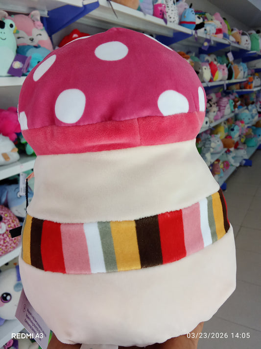 Squishmallows Malcolm The Mushroom Plush Toy.