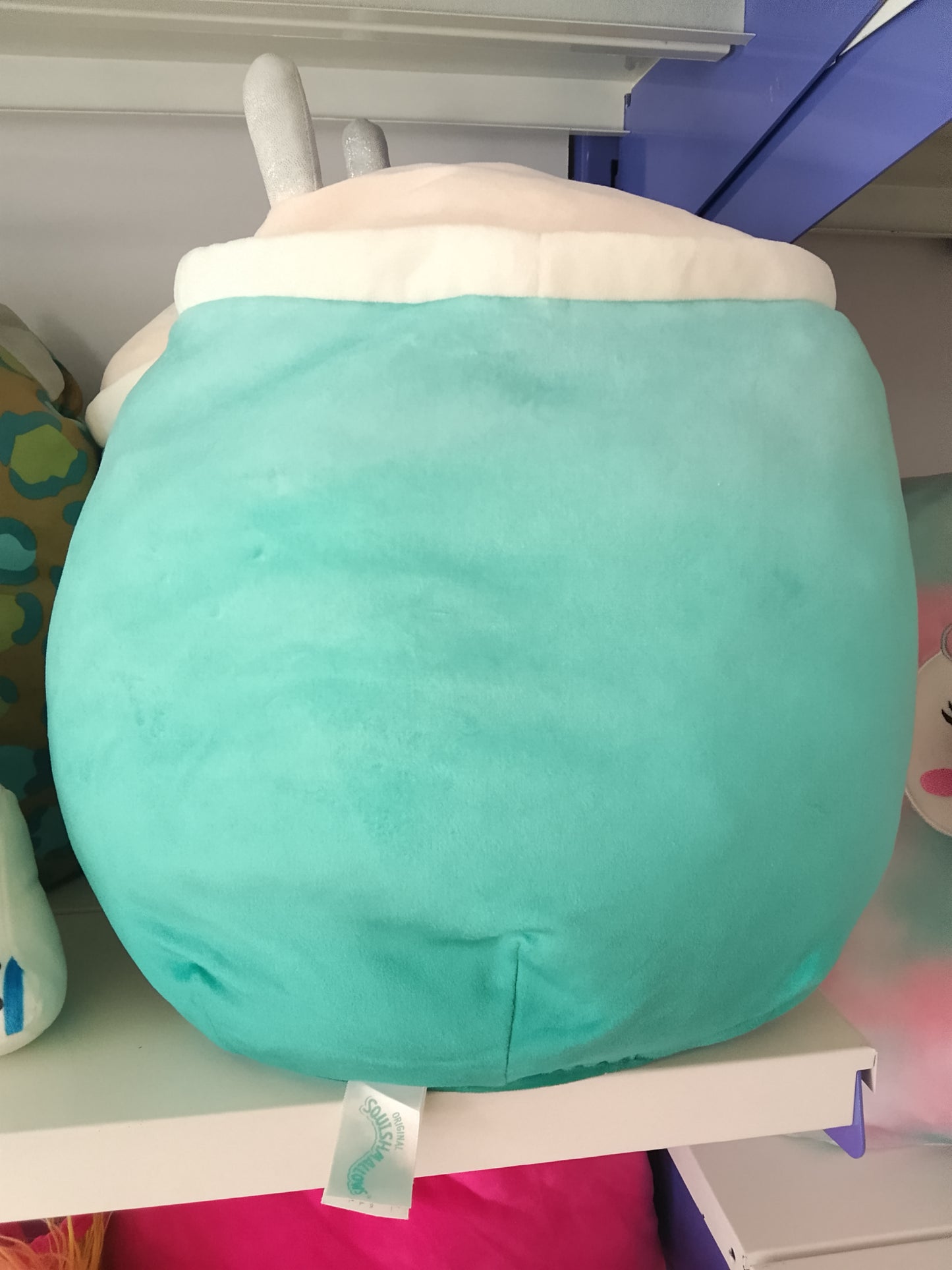 Squishmallows plush toy, specifically model Jakarria the Boba Tea