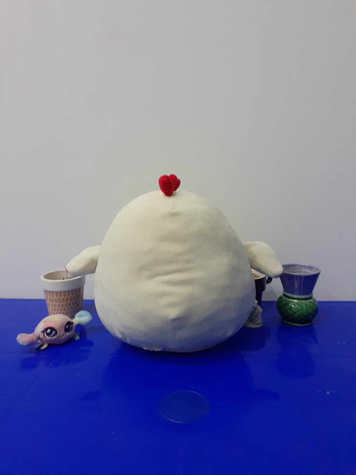 Squishmallow Named Todd The Chicken.