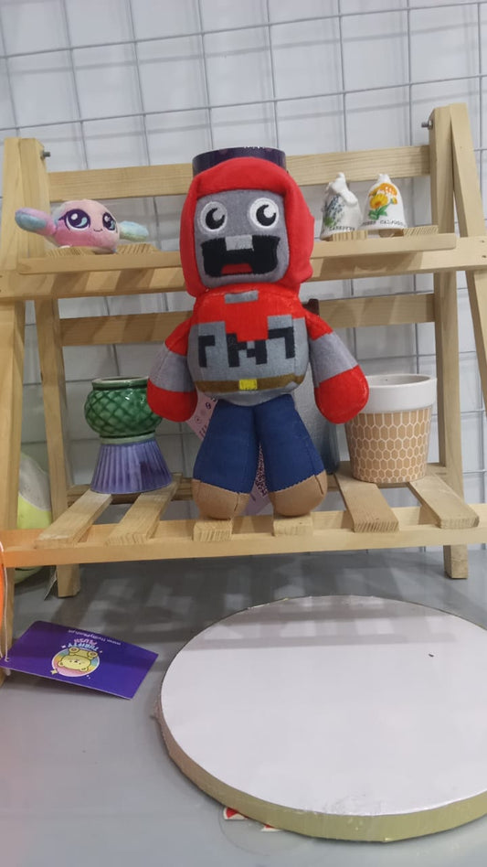 Tube Heroes Exploding TNT Plush Toy.