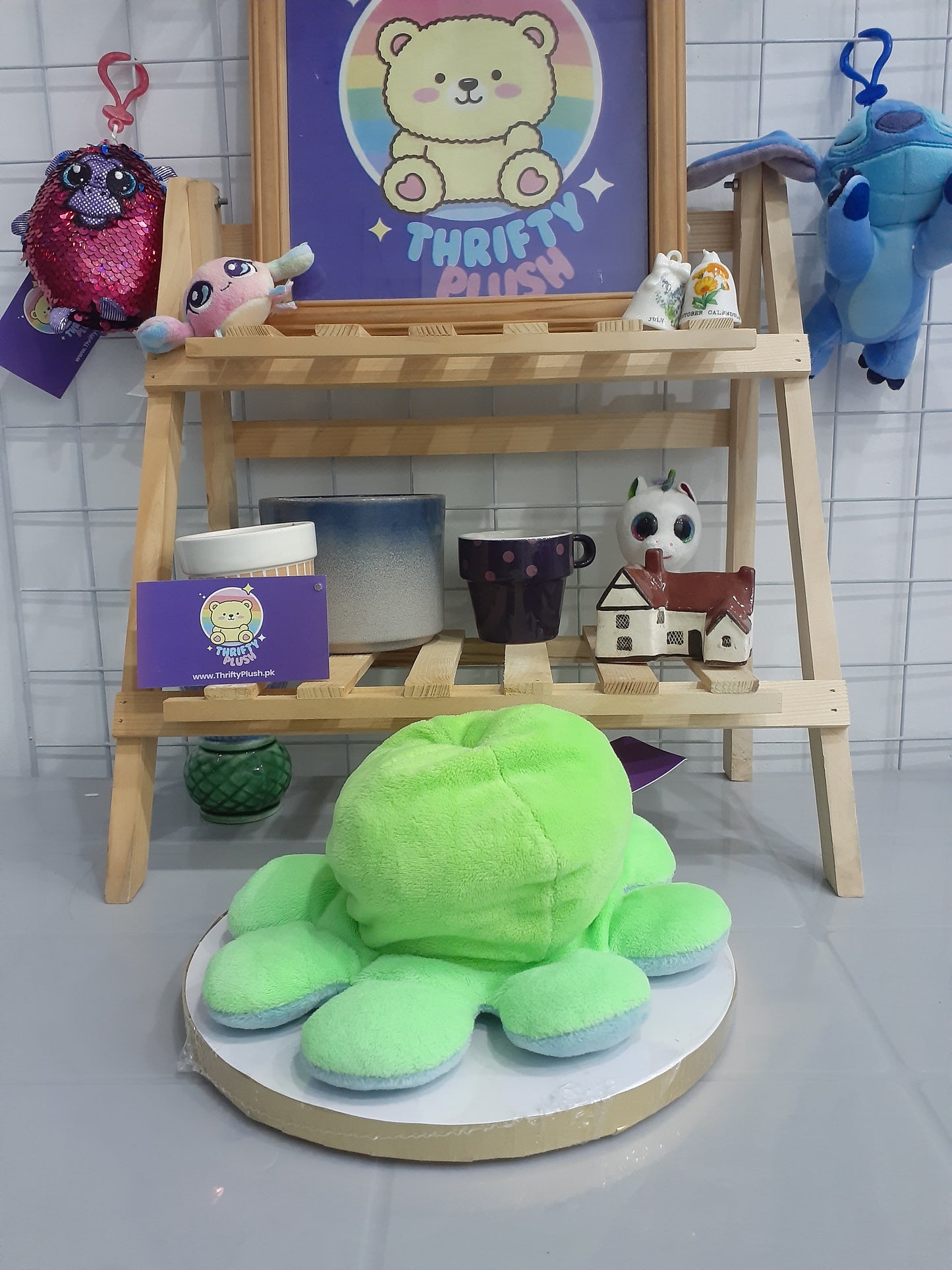 Reversible Octopus Plushie