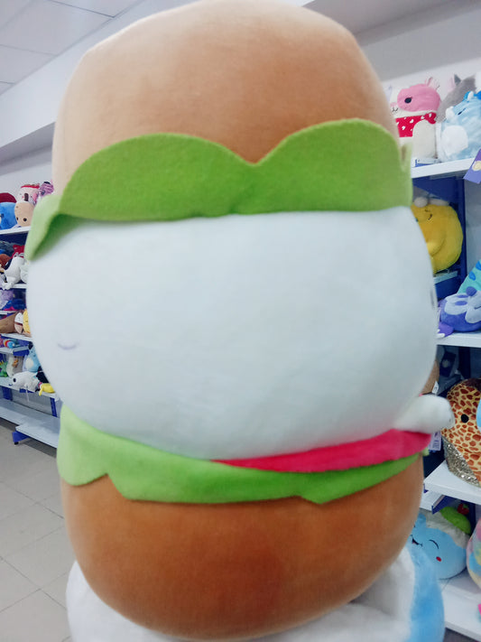 Hamburger Plush Toy.
