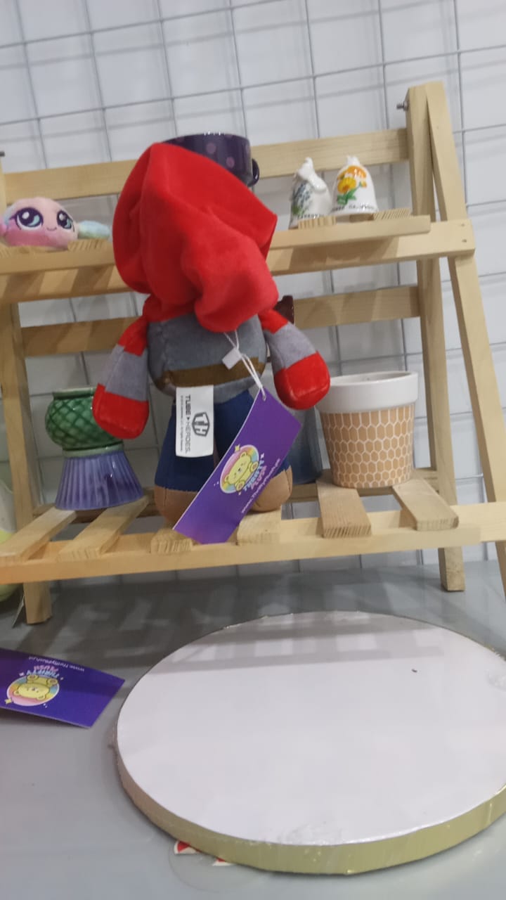 Tube Heroes Exploding TNT Plush Toy.