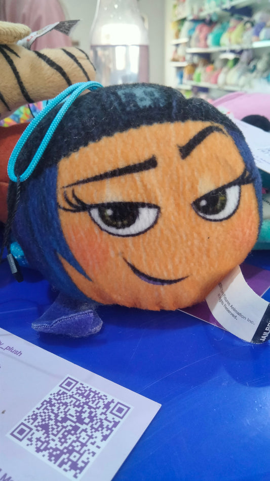 Reverse keychain plushi
