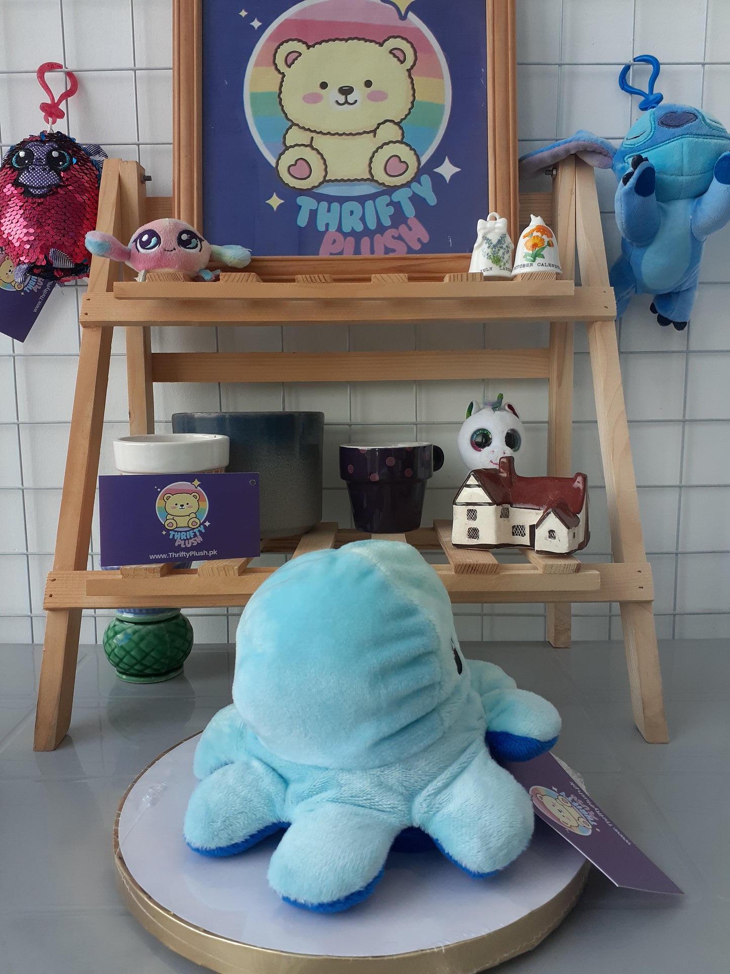 Reversible Octopus Plushie