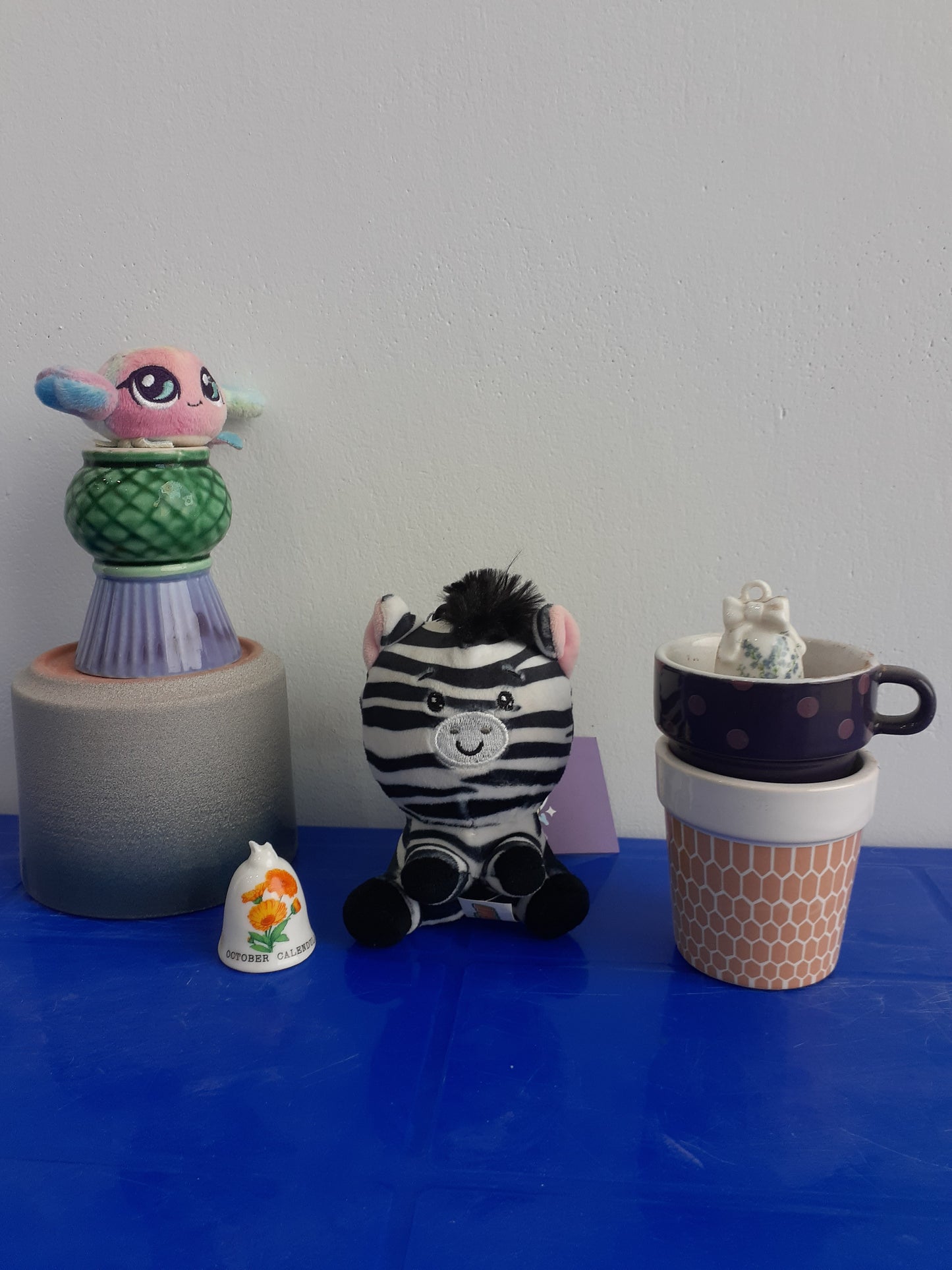 Squishi'mi Set of 6 Clip-On Keyring Scented Soft Toy Wild Animals