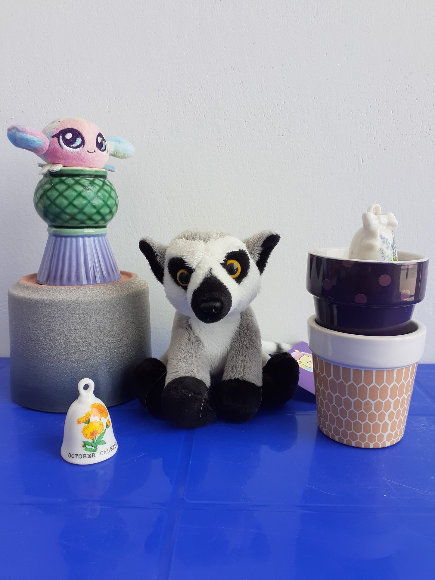 Plush Toy Resembling A Ring-Tailed Lemur,