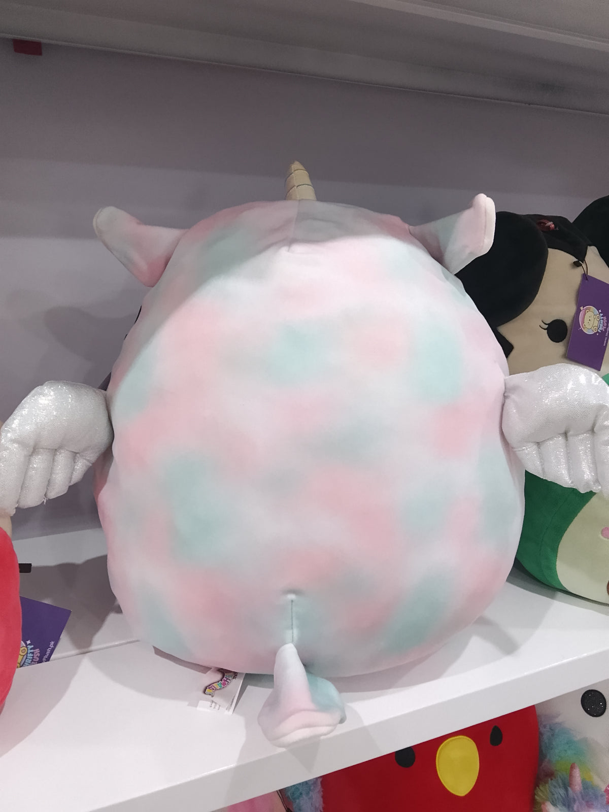 Squishmallows Winona the Rainbow Llama Pegacorn plush toy