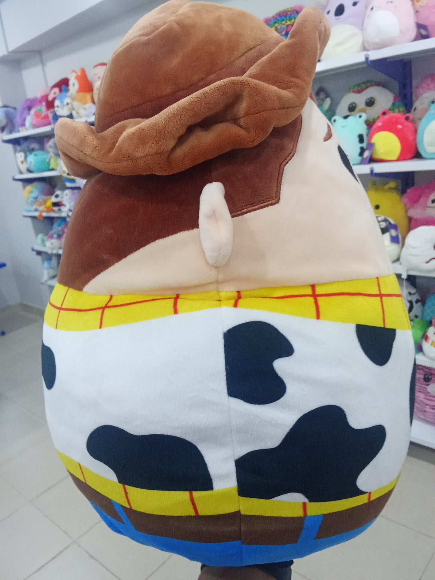 Disney Toy Story Woody Squishmallow Plush Toy.