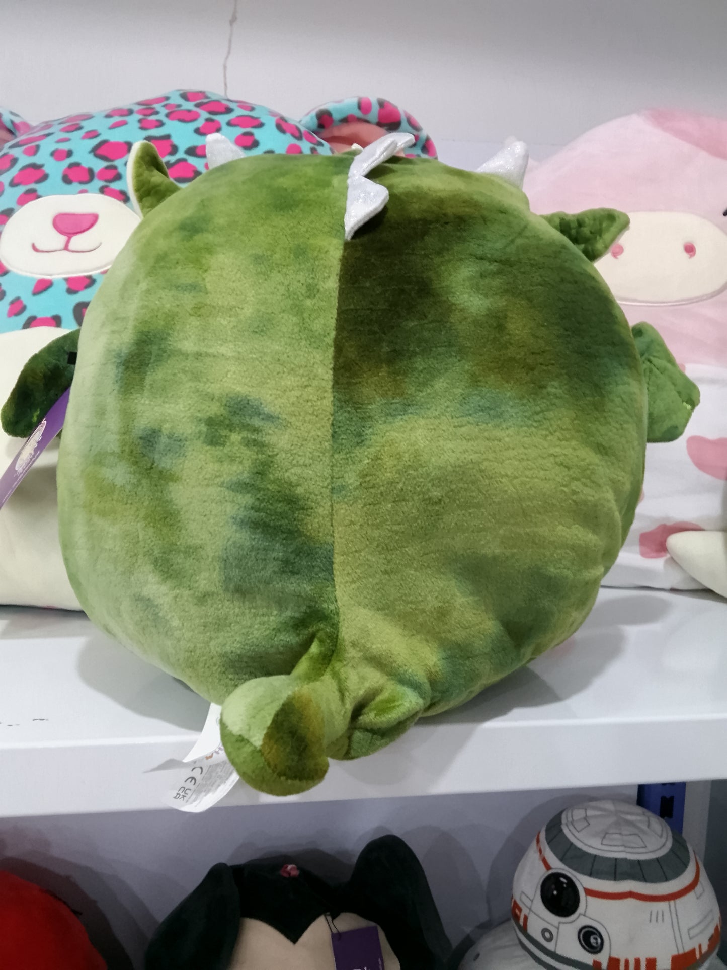 Squishmallows plush toy featuring Duke the Dragon.