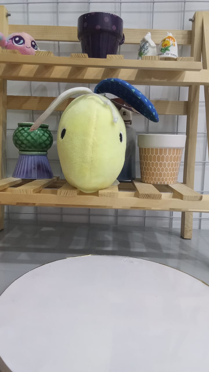 Plush Toy Or A Decorative Cushion,  Shaped Like A Bee