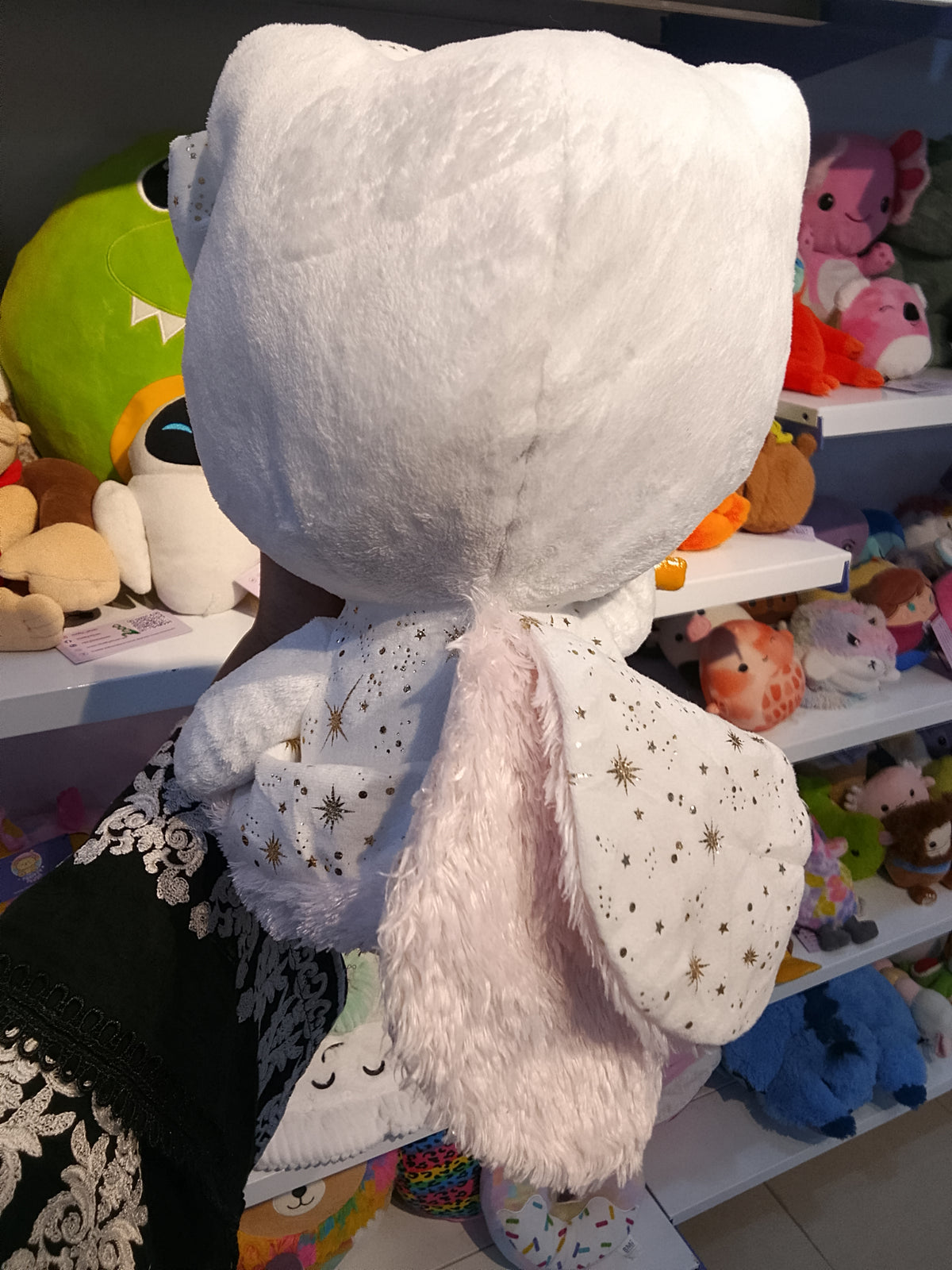 Hello Kitty White Gold Angel Plush Toy