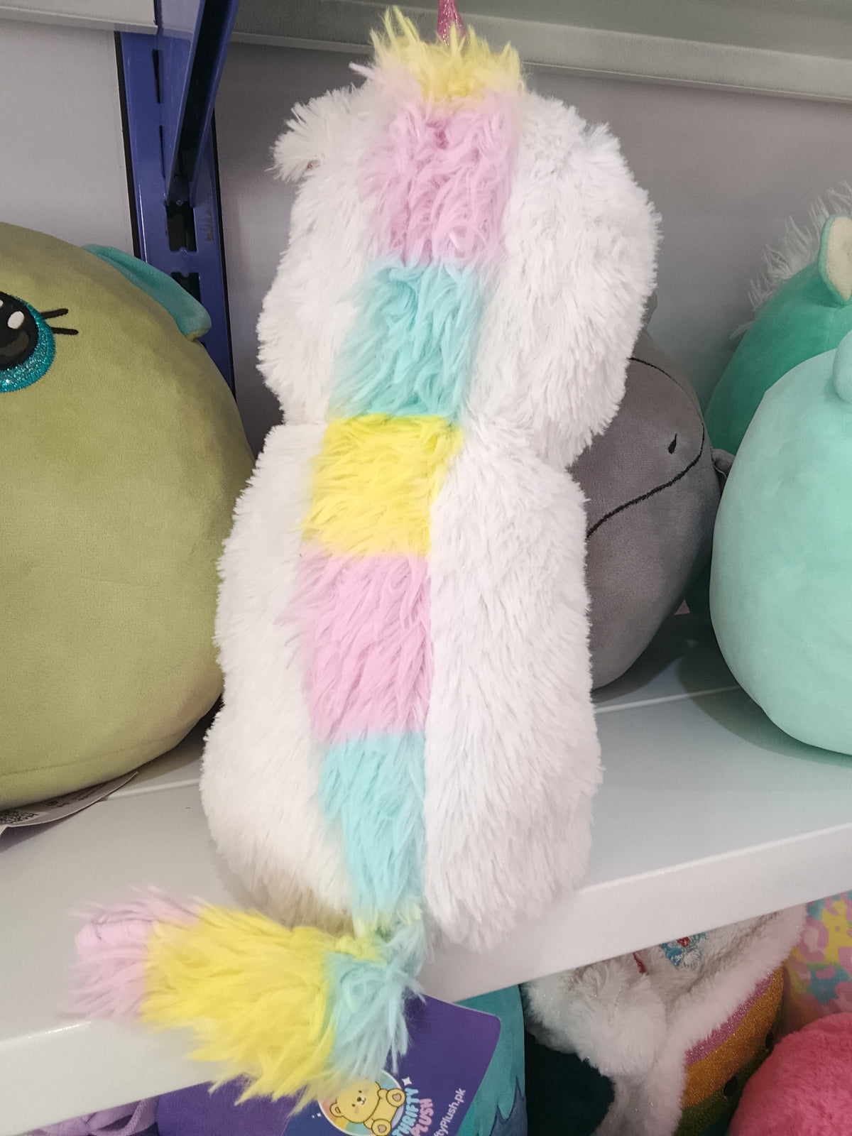 Dan Dee Large Sparkly Plush Unicorn Toy