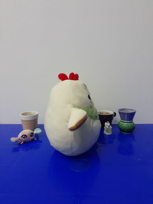 Squishmallow Named Todd The Chicken.