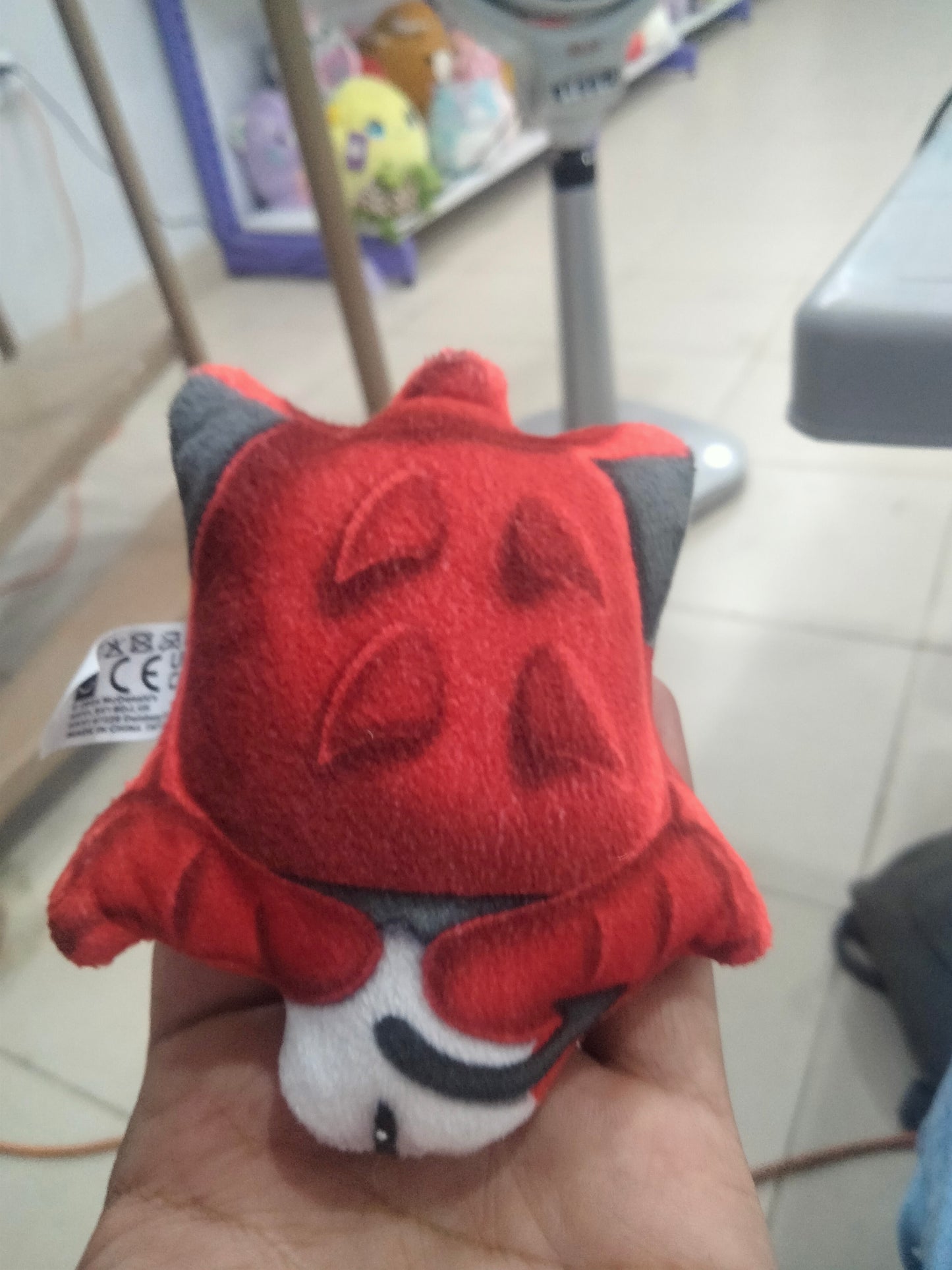 This is a McDonald's Happy & Dangerous Meal Hello Kitty x Yu-Gi-Oh! plush toy.