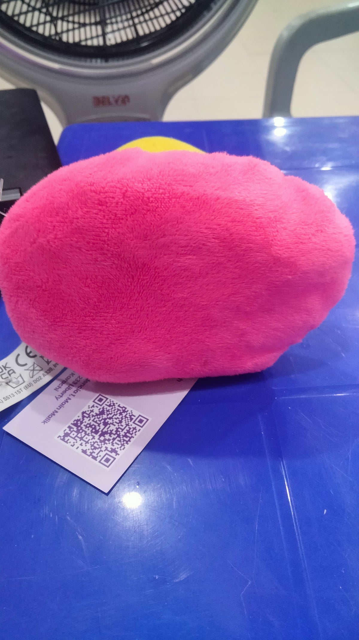 Diane Alber emotion plush seashell toy.