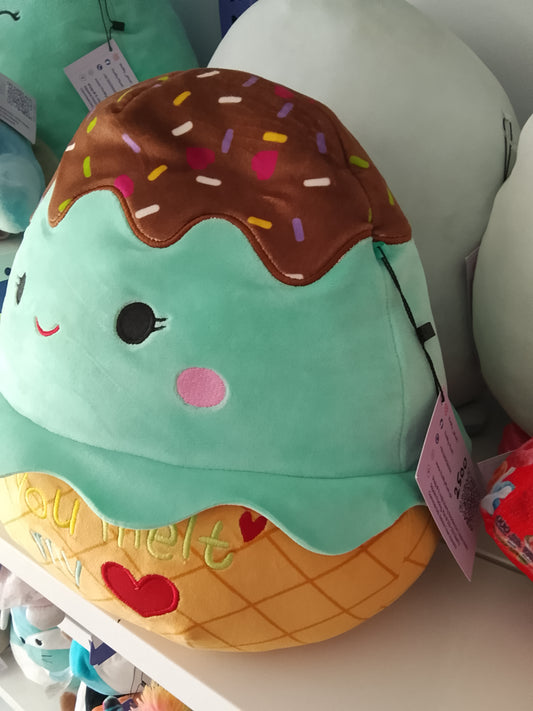 Squishmallows Maya the Mint Ice Cream Sundae plush toy