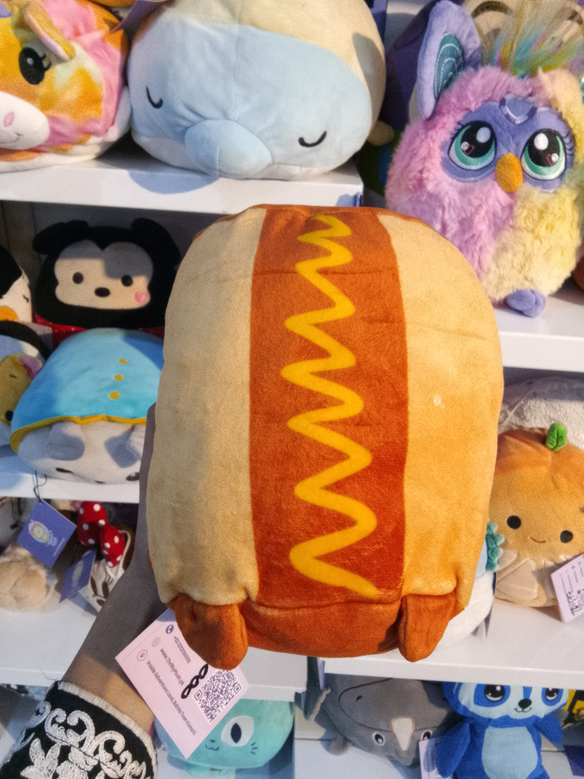 Gilbert the Hotdog Dog Plush Toy