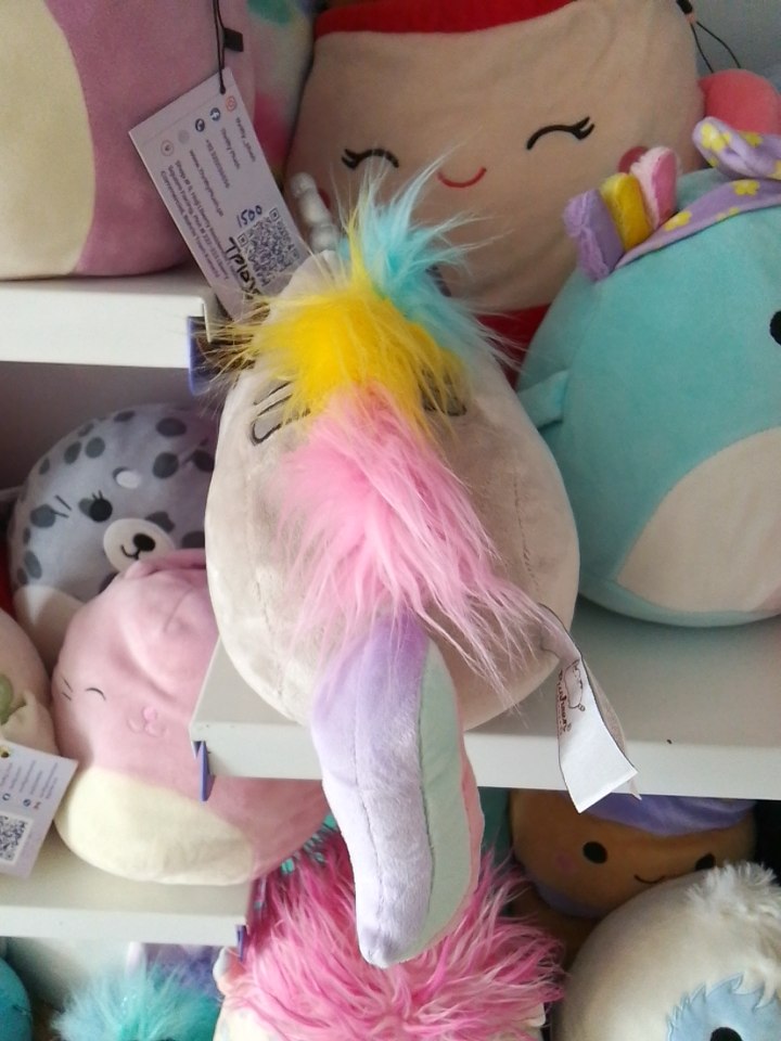 Gund Pusheenicorn plush toy.