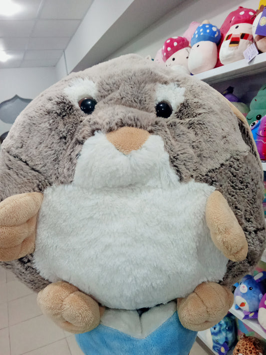 Cozy Noxxiez rabbit plush cushion hand warmer.