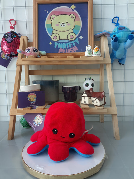 Reversible Octopus Plushie,