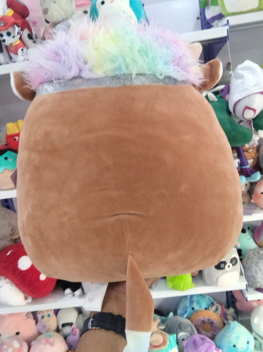 Squishmallows 14-inch Griella the Cow plush