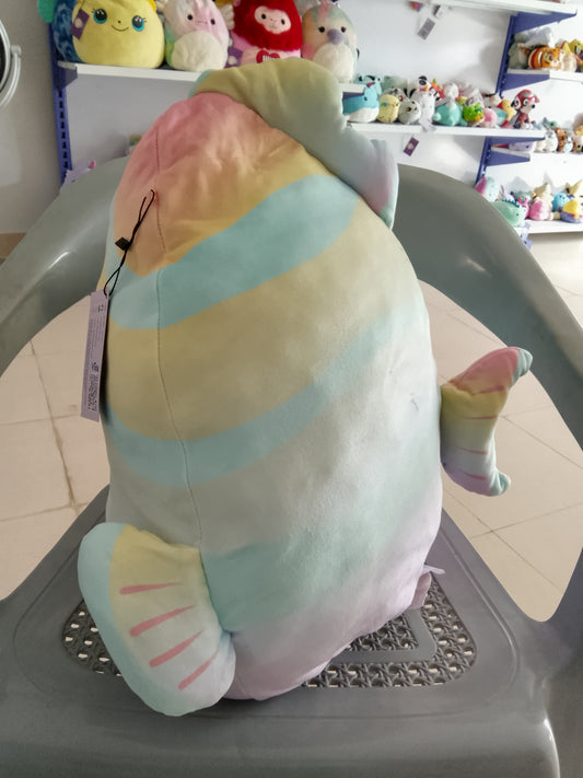 Squishmallows Canda the Rainbow Fish Plush Toy.