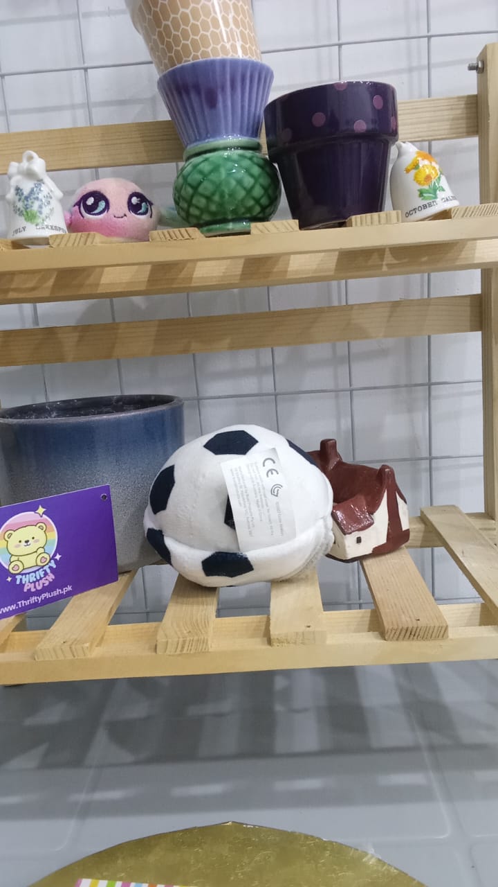Amosfun Plushie Football Shaped