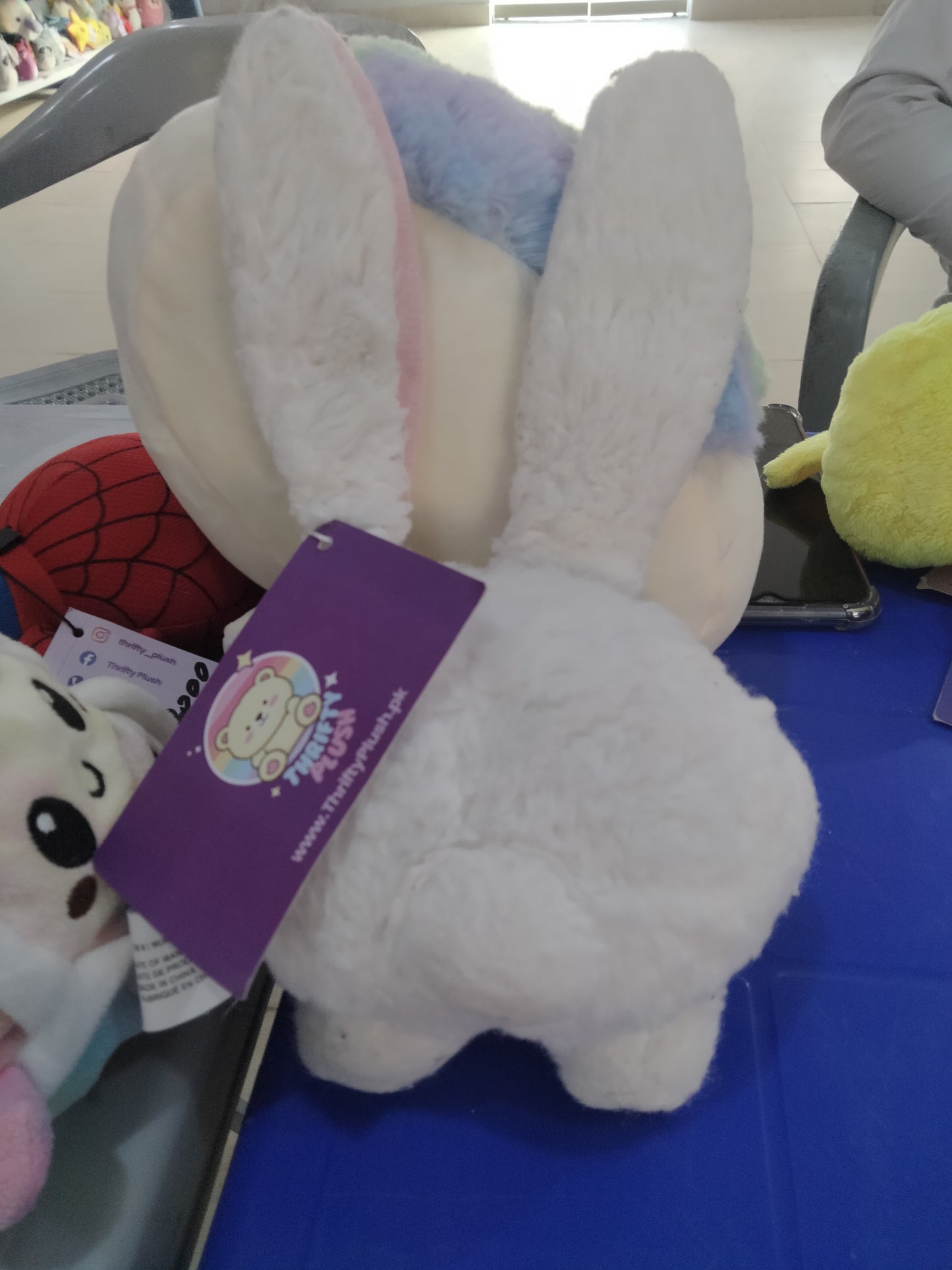 Marshmallow Bunny Stuffed Rabbit.