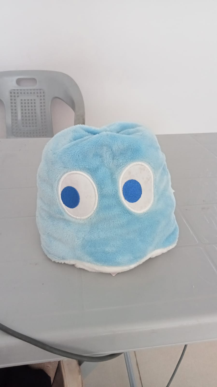 Pac-Man Inky Blue Ghost Plush Toy,