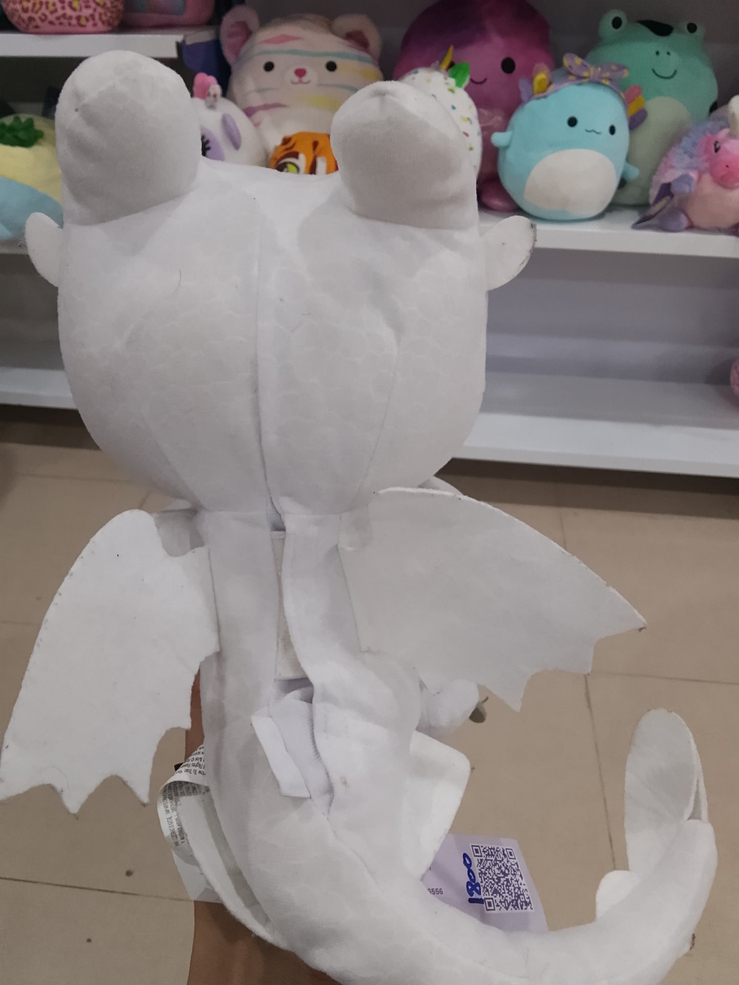 Dragon Dream Work Light Fury Squeeze & Growl Plush toy