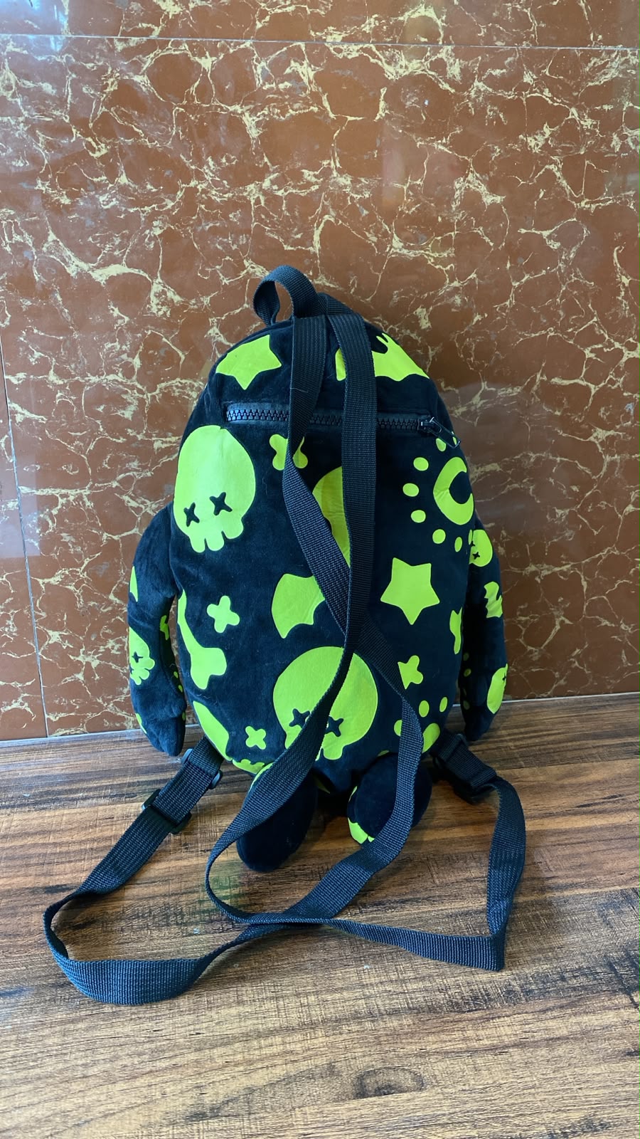 Fall Guys Spooky Doodles Plush Mini Backpack