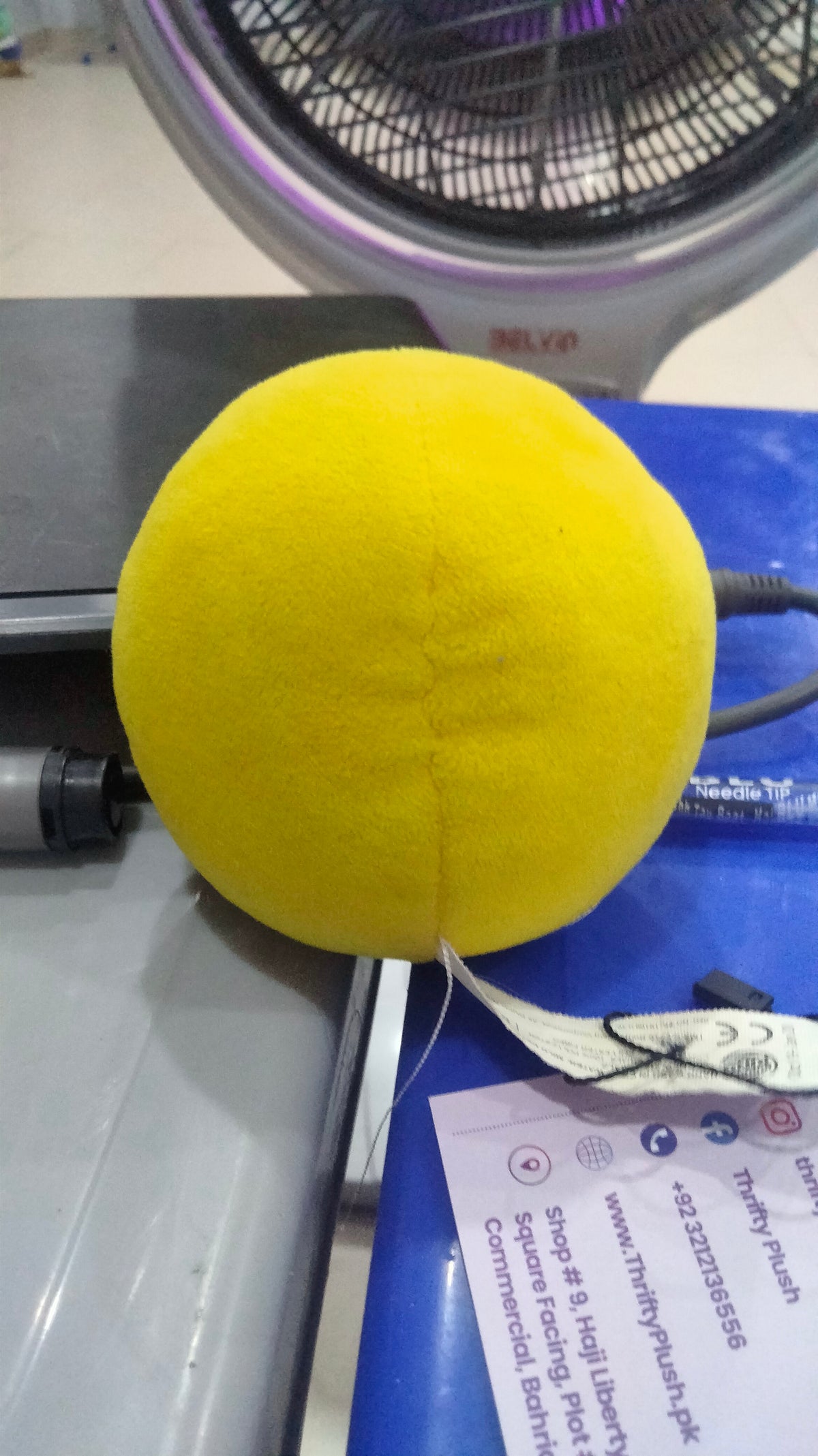 winking tongue-out emoji plush toy