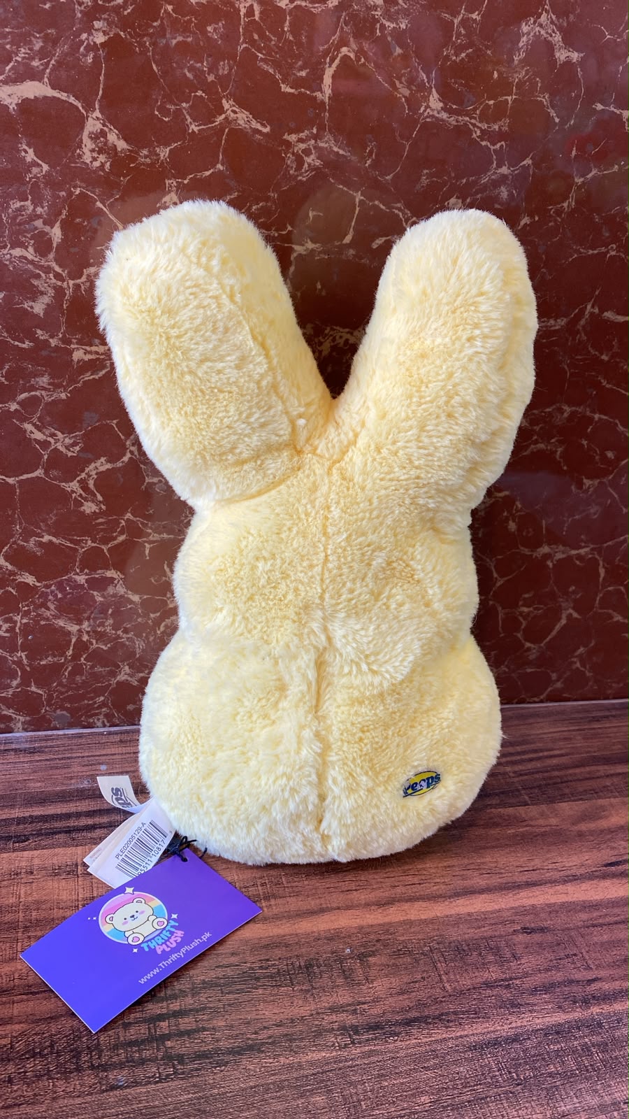 Peeps Heatable Marshmallow Bunny Plush Toy