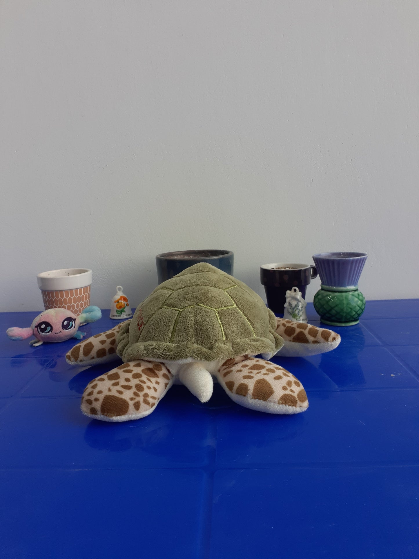 Plushie Resembling Crush, The Sea Turtle From Disney Pixar's