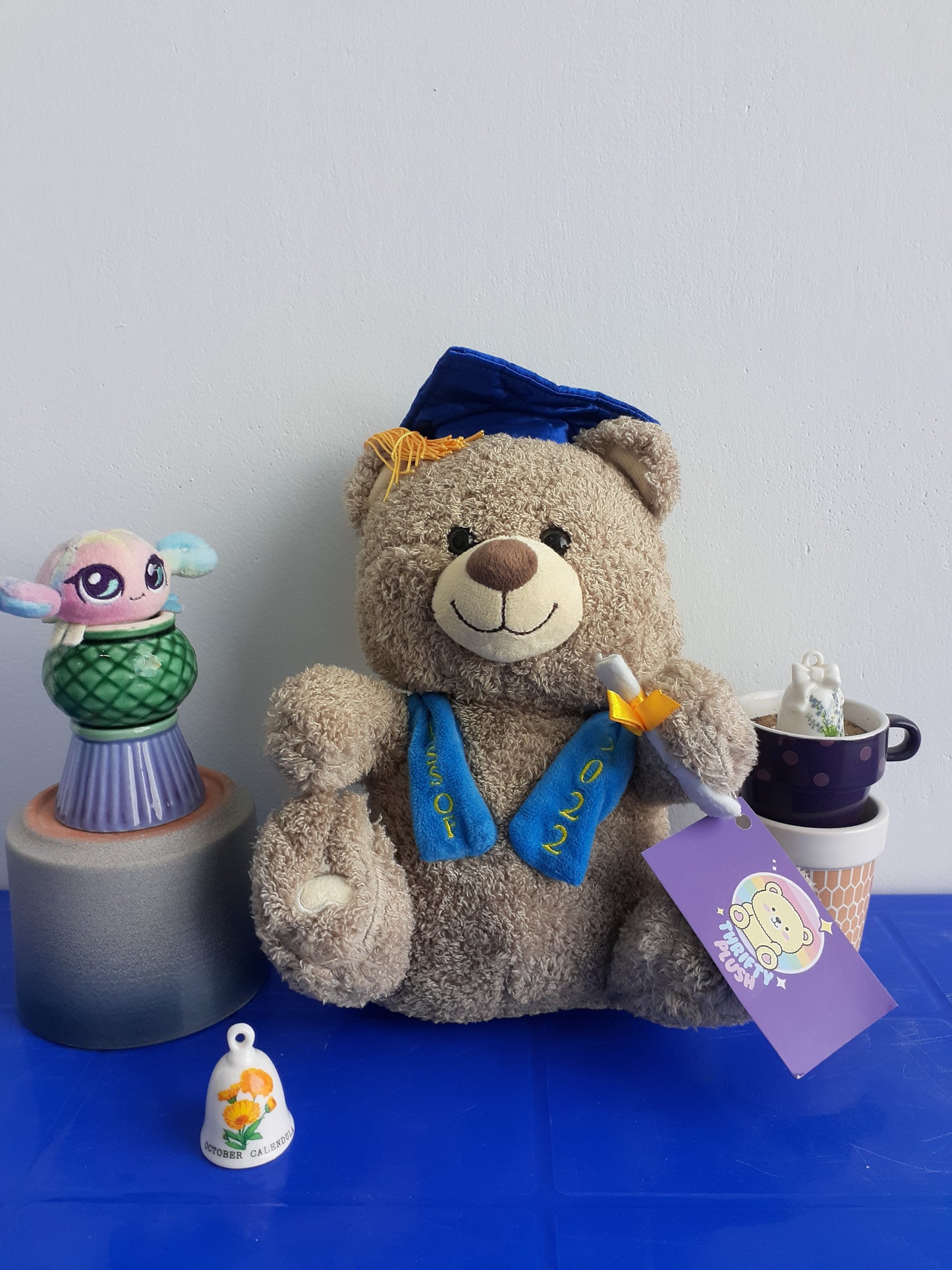 Celebrate Graduation 2023 Plush Brown Bear with Cap