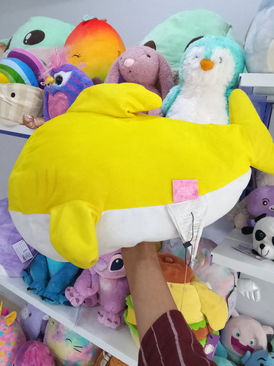 Pinkfong Baby Shark plush toy.