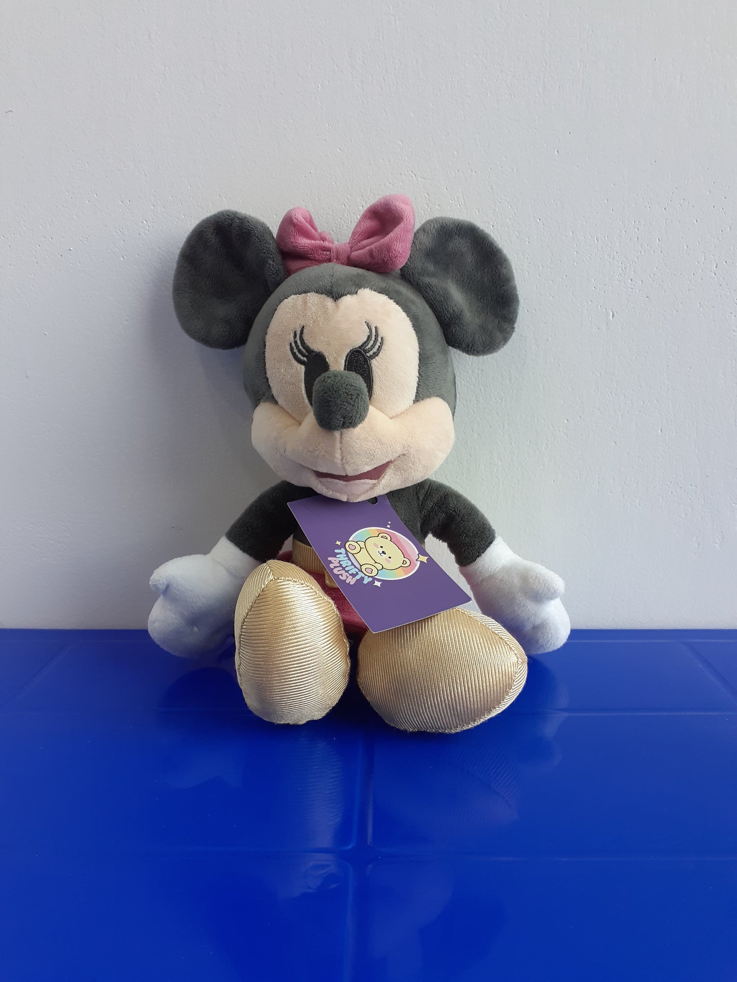 Disney 11" Pink Minnie Mouse Beanbag Plush Stuffed Doll