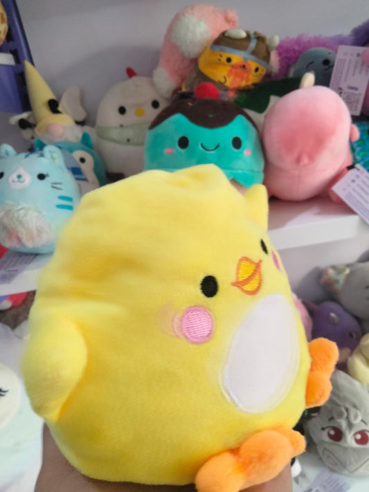 yellow Piu Piu stuffed animal plush toy by Aurora World.
