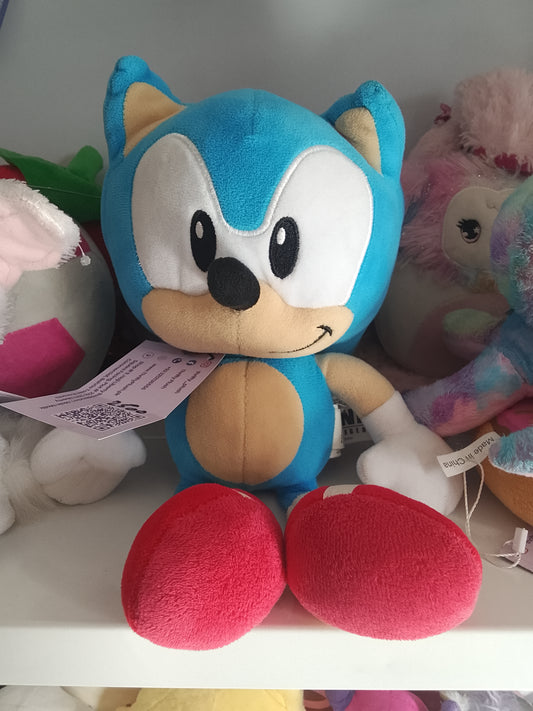 Sonic the Hedgehog plush toy by Sega Prize International.