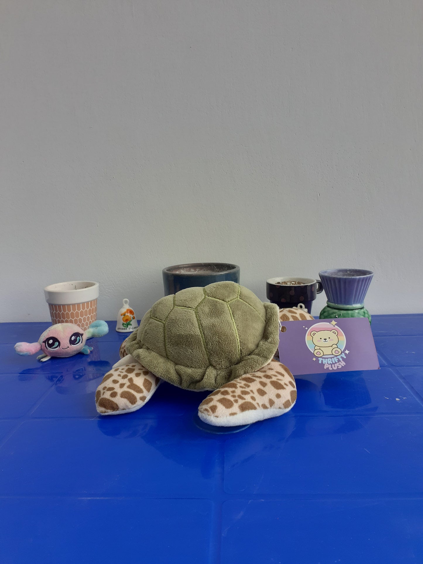 Plushie Resembling Crush, The Sea Turtle From Disney Pixar's