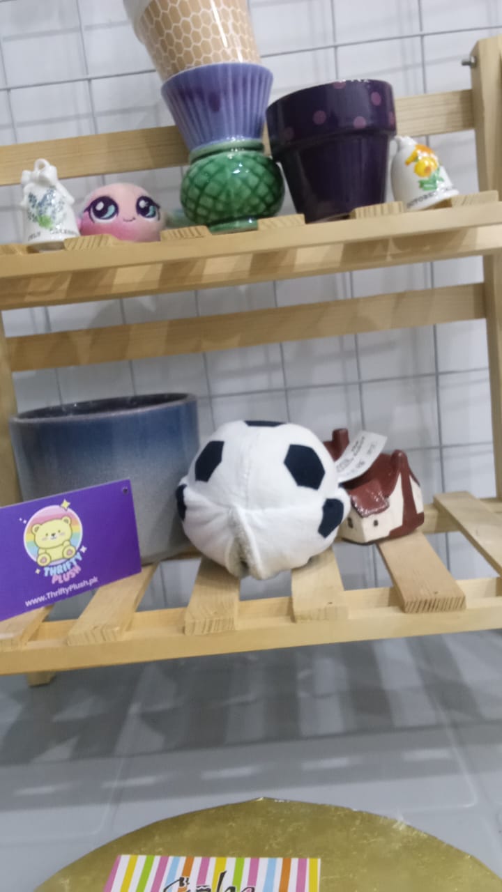 Amosfun Plushie Football Shaped