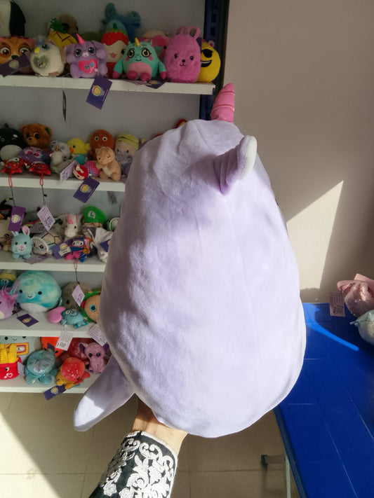 Kellytoy Squishmallows Astrid the Purple Unicorn plush.