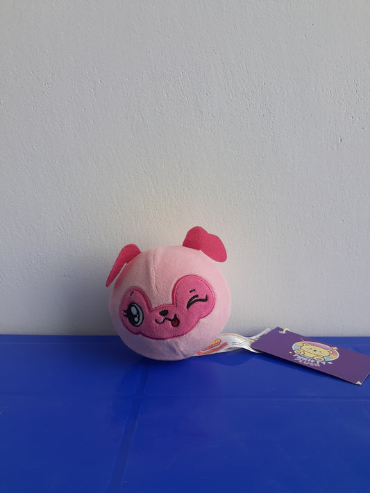 pink "Toyng Pelúcia Squish Olho Grande 7cm" Plushie