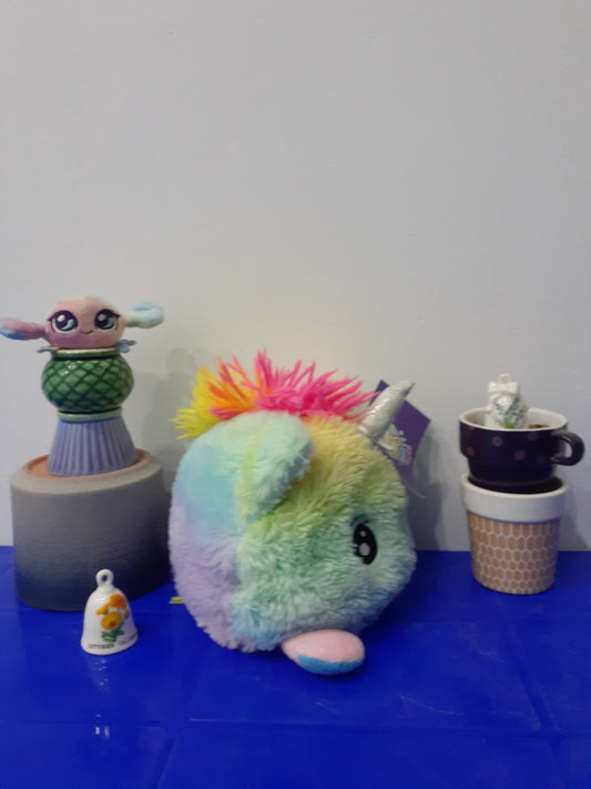 Pikmi Pops Giant Flips Gigi The Unicorn Reversible Plushie