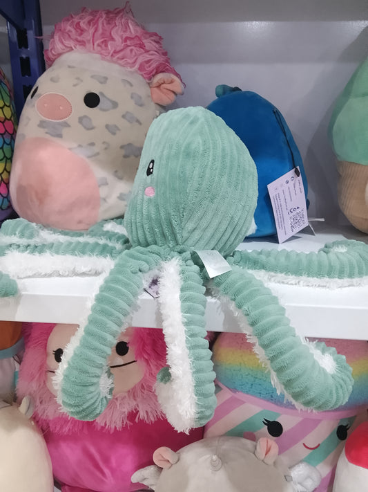 Green Spark Plush Octopus Toy