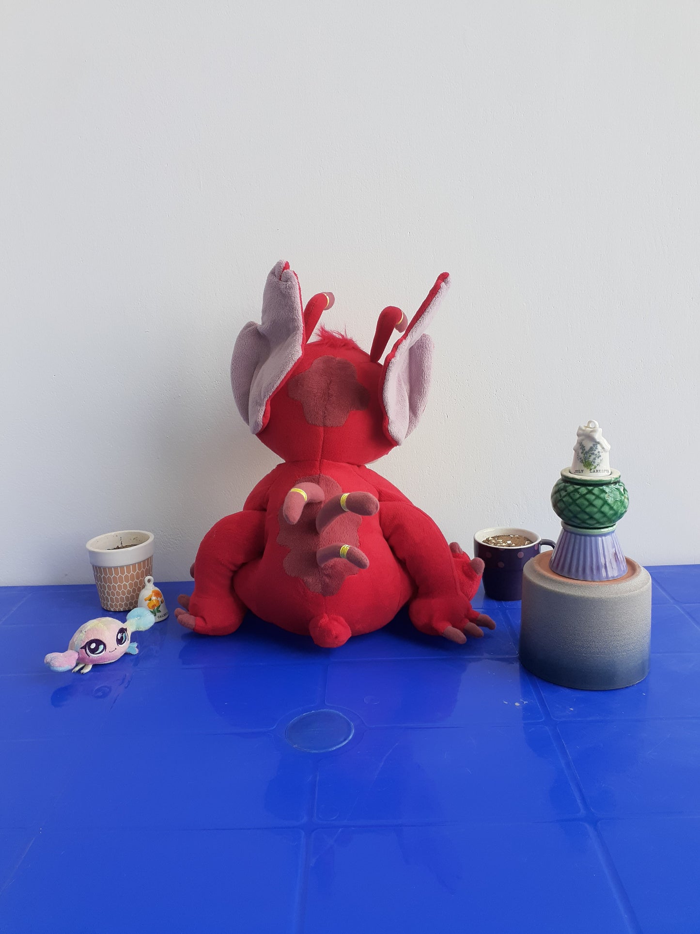 Plushie Leroy From Disney's "Lilo & Stitch" franchise.